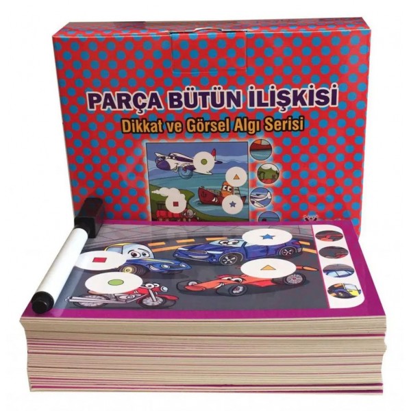 Parça-Bütün İlişkisi Oyunu: Çocuklar İçin Eğitici Set