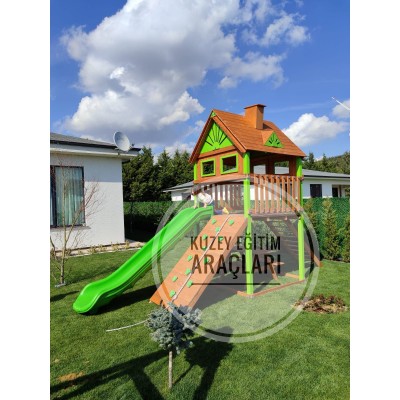 Ahşap Çocuk Oyun Parkı 