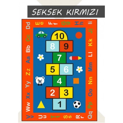 Seksek Halısı 100x150 cm