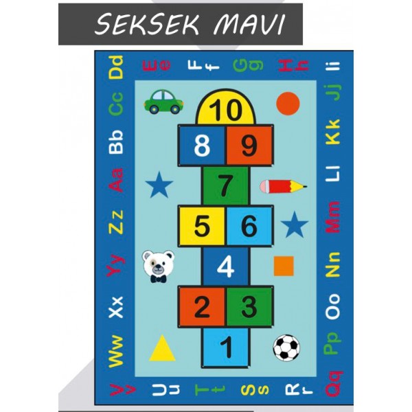 Seksek Halısı 133x190 cm