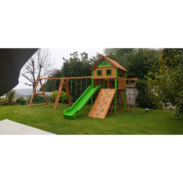 Ahşap Çocuk  Oyun Parkı