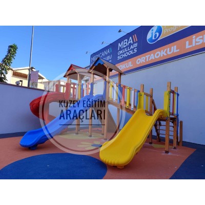 Ahşap Çocuk Oyun Parkı