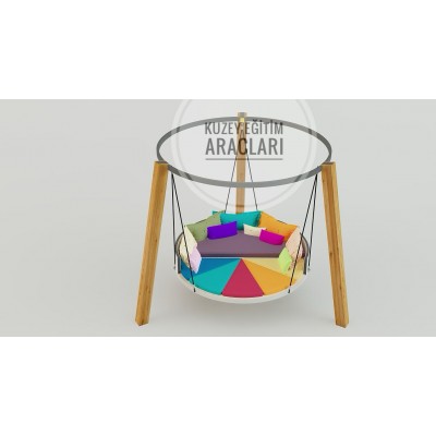  Ahşap Salıncak 
