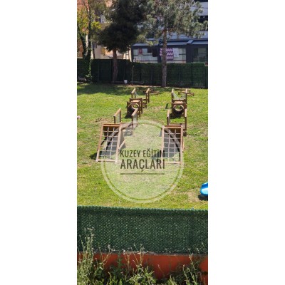 Ahşap Çocuk survivor Oyun Parkı