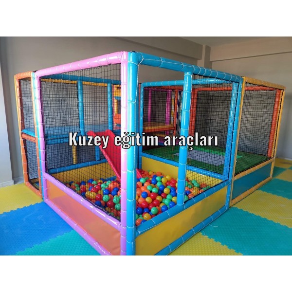Soft Play Trambolinli Top Havuzu 400*300