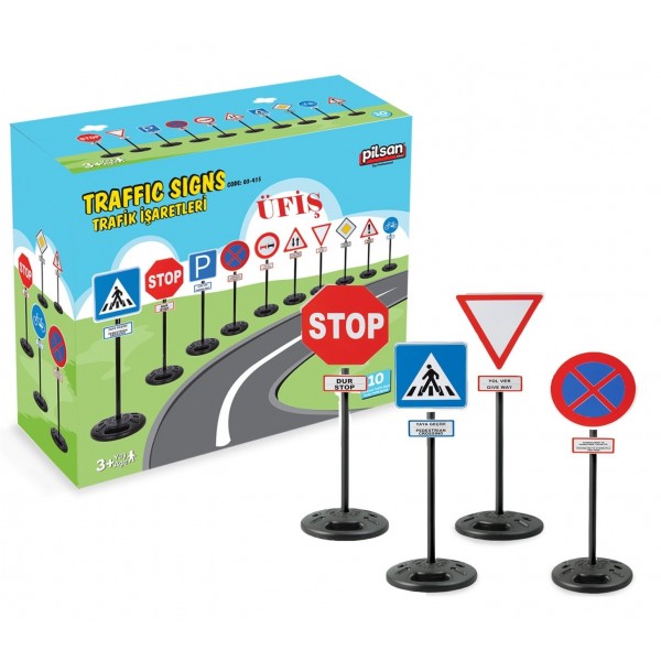 Trafik Seti 10 Parça