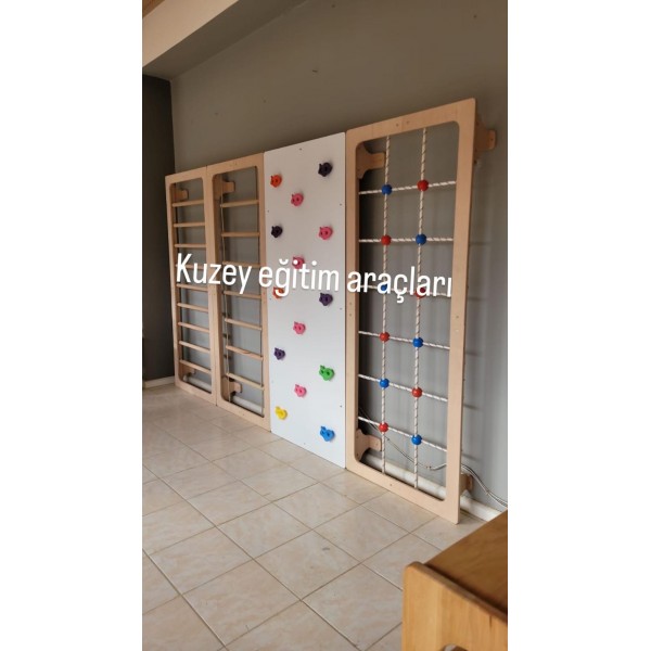 Duvar Tipi  Tırmama Seti  (4 LÜ)