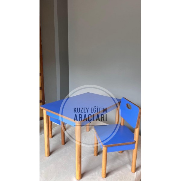 Ahşap Anaokulu Sandalyesi