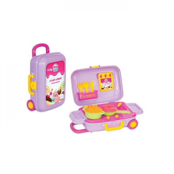 Dede Candy&Ken Oyuncak Mutfak Set Bavulum