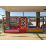 Trambolinli Top Havuzu 500*200 CM