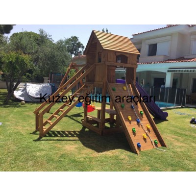 Ahşap Çocuk  Oyun Parkı