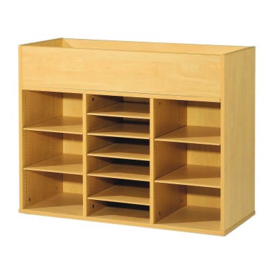 Üstü Açık Bölmeli Dolap 120*40*80 h cm