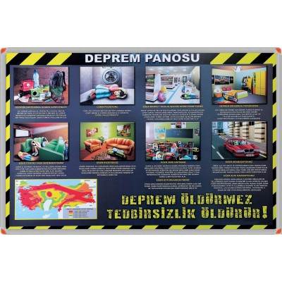 Deprem Bilinçlendirme Panosu 