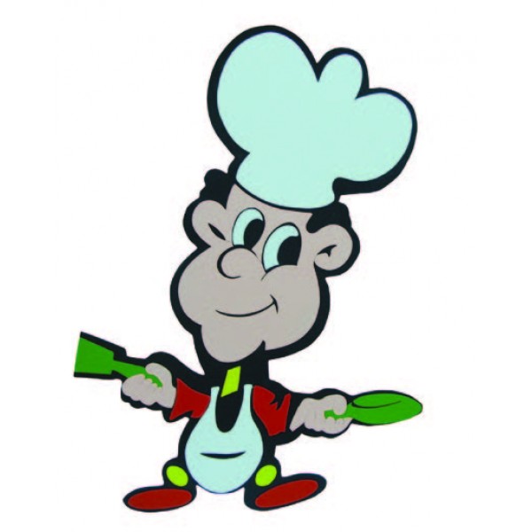 Ahşap Aşçı Figürü