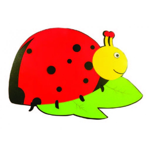 Uğur Böceği Ahşap Figür 60 Cm
