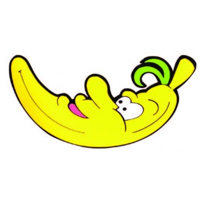 Ahşap Muz  Figür 60 Cm