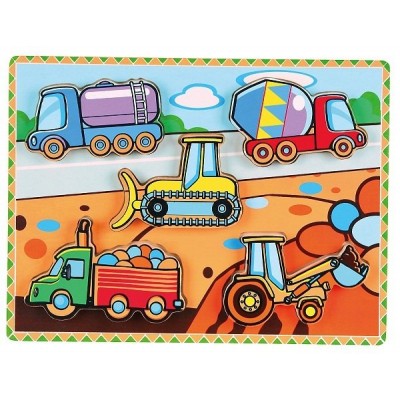 3D İş Makineleri Puzzle