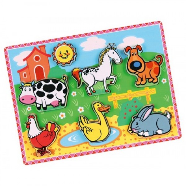 Çiftlik Hayvanları 3D Puzzle
