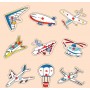 Ahşap Puzzle Hava Taşıtları
