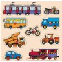 Ahşap Puzzle Taşıtlar