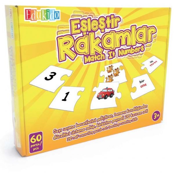 Rakamları Eşleştir Oyunu - Eğlenceli Öğrenme Aktivitesi