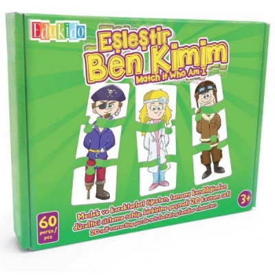 Eşleştir Ben Kimim Oyunu - Sosyal Becerileri Geliştirir