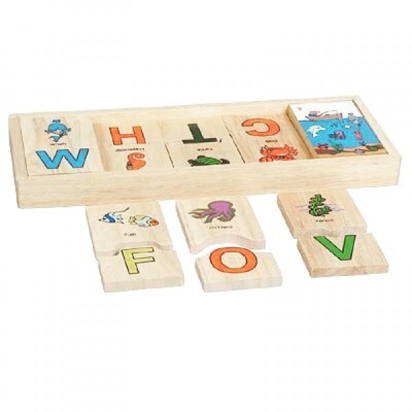 Alfabetik Hayvanlı  Puzzle