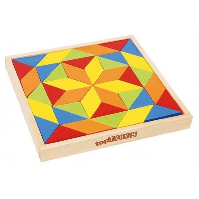 Tangram Zeka Geliştirici Ahşap Bloklar
