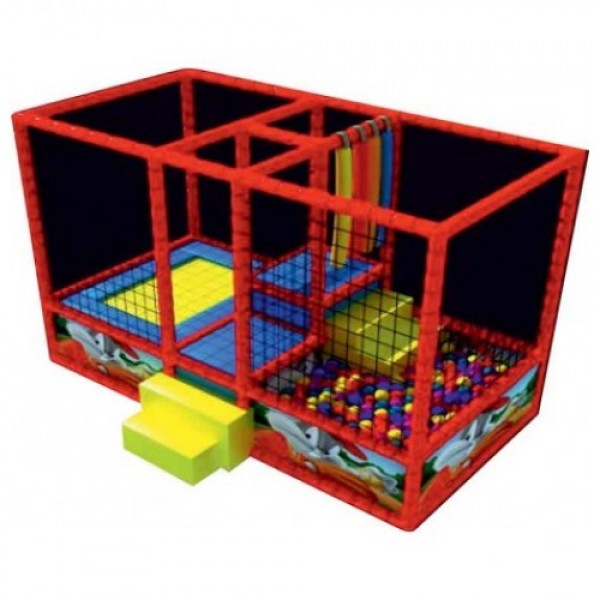 Trambolinli Top Havuzu 500*200 cm