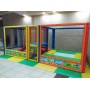 Trambolinli Top Havuzu Oyun Parkı: 500x200 cm