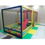 Trambolinli Top Havuzu Oyun Parkı: 500x200 cm