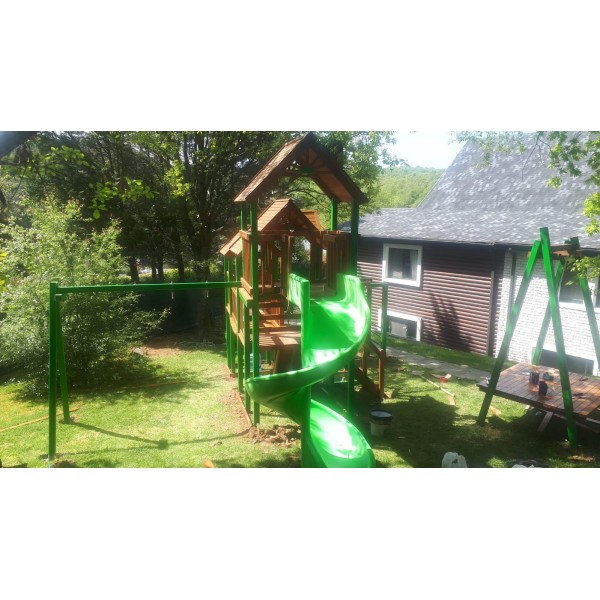 Ahşap Çocuk  Oyun Parkı