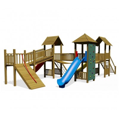 Ahşap Çocuk Oyun Parkı