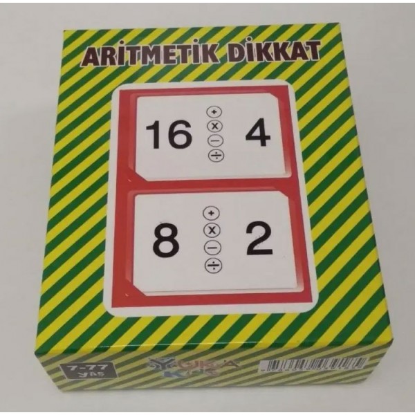 Matematik Becerileri İçin Aritmetik Dikkat Oyunu
