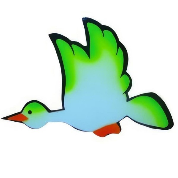 Ahşap Kuş  Figürü 30 Cm