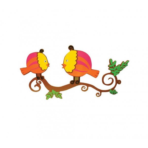 Ahşap Kuş  Figürü 90 Cm