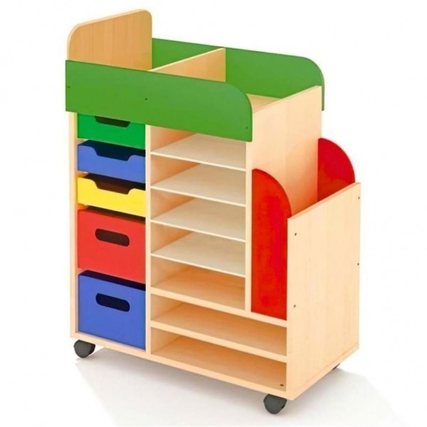 Multi Fon Karton Dolabı 110x54x120 Cm