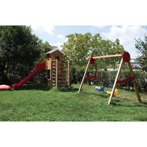 Ahşap Çocuk Oyun Parkı
