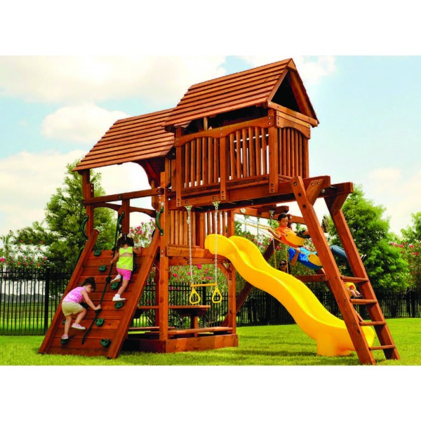 Ahşap Çocuk Oyun Parkı