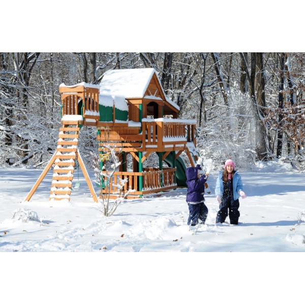 Ahşap Çocuk Oyun Parkı