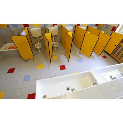 Renkli Lavabo Ara Bölmesi 