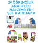 Eğlenceli ve Düzenli Eğitim: Anaokulu Sınıfı Konsepti 20 Kişilik