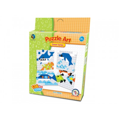  Puzzle Balıklar Serisi 136 Parça