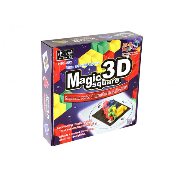 Akıl ve Zeka 3D Magıc Square (Sihirli Küpler)