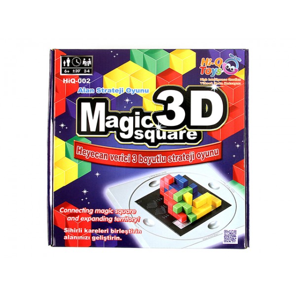 Akıl ve Zeka 3D Magıc Square (Sihirli Küpler)