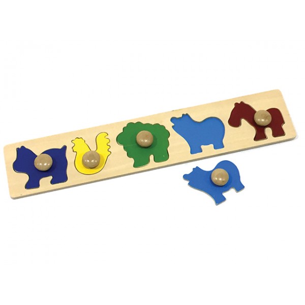 Ahşap Hayvan Şekilli Puzzle