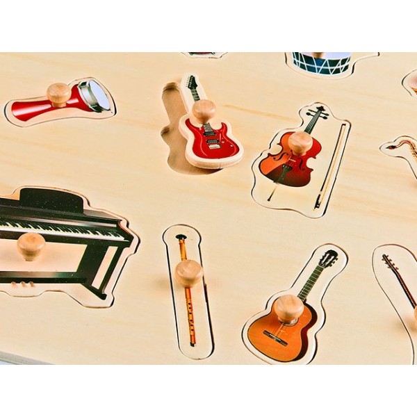 Ahşap Puzzle Müzik Aletleri