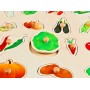 Ahşap Puzzle Sebzeler
