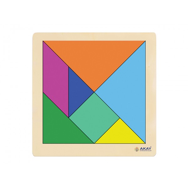 Ahşap Puzzle Tangram