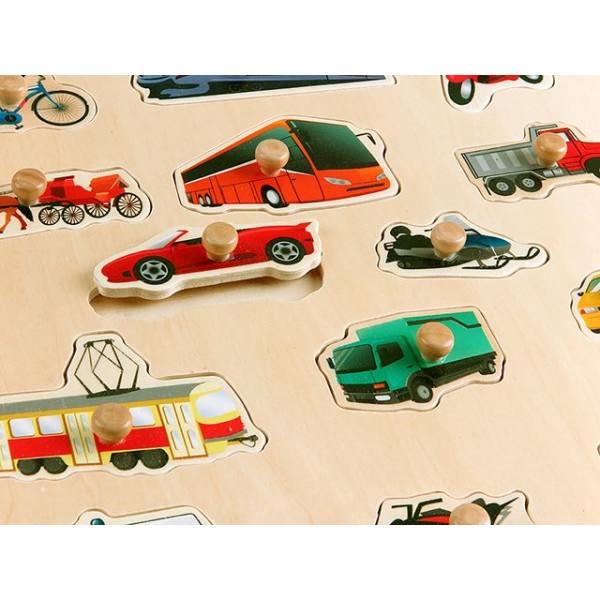 Ahşap Puzzle Taşıtlar